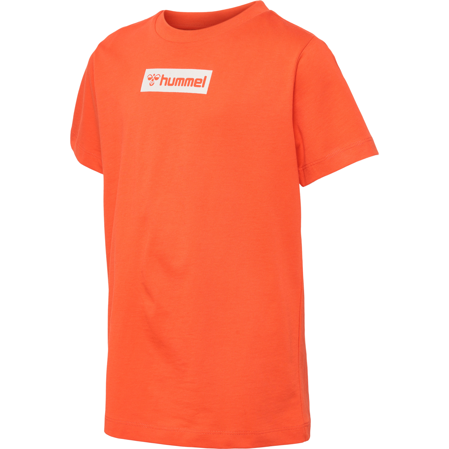 hmlFLOW T-SHIRT S/S, CHERRY TOMATO, packshot