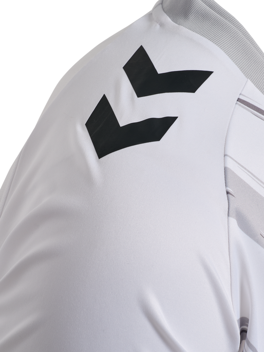 hmlMATCH TRIUMPH JERSEY S/S, WHITE/STEEL GRAY hmlMATCH TRIUMPH JERSEY S/S, WHITE/STEEL GRAY, packshot