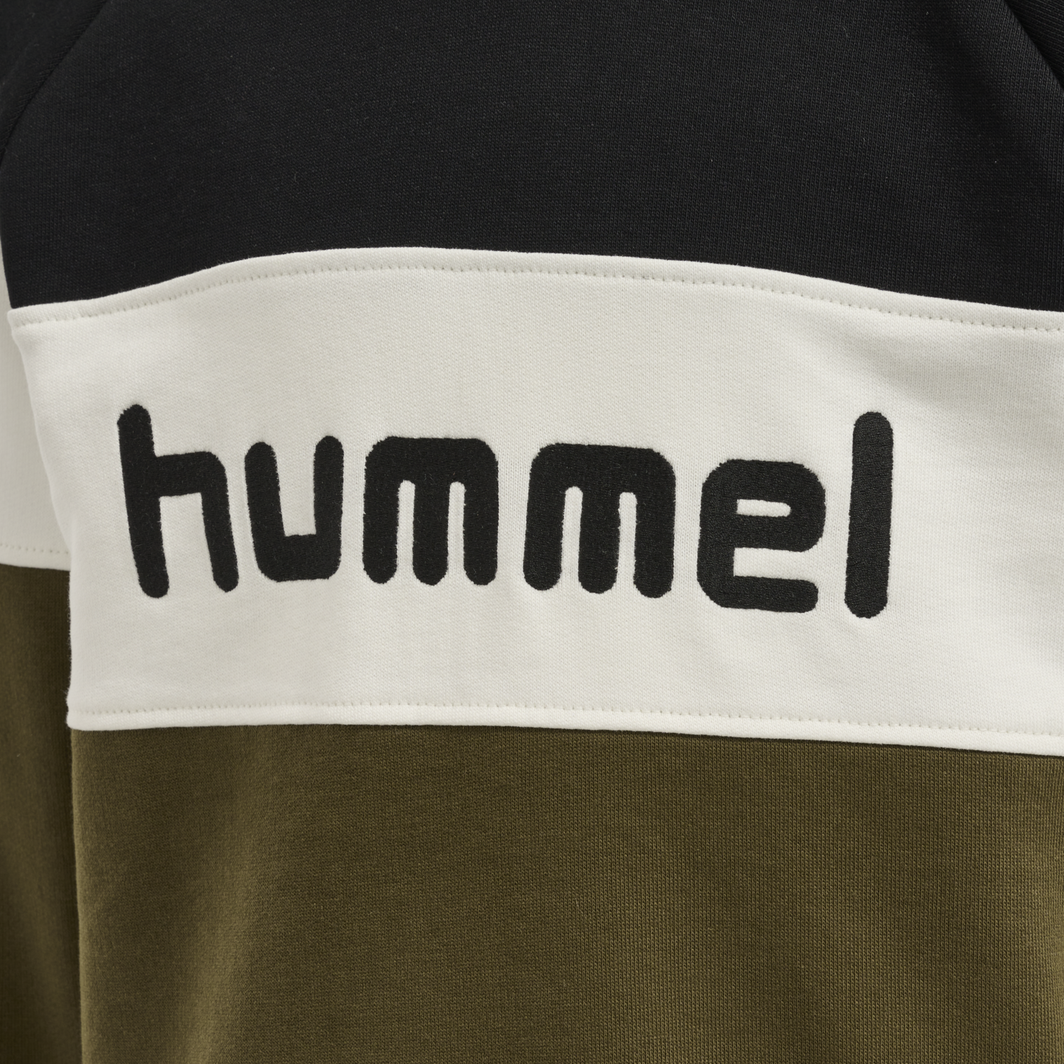 hmlCLAES SWEATSHIRT, DARK OLIVE, packshot