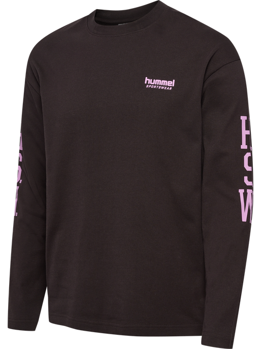 hmlLOOSE T-SHIRT L/S SW STADIUM, AFTER DARK hmlLOOSE T-SHIRT L/S SW STADIUM, AFTER DARK, packshot