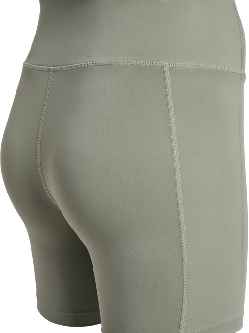 hmlHIIT IMPACT HW SHORT TIGHTS, SEAGRASS hmlHIIT IMPACT HW SHORT TIGHTS, SEAGRASS, packshot