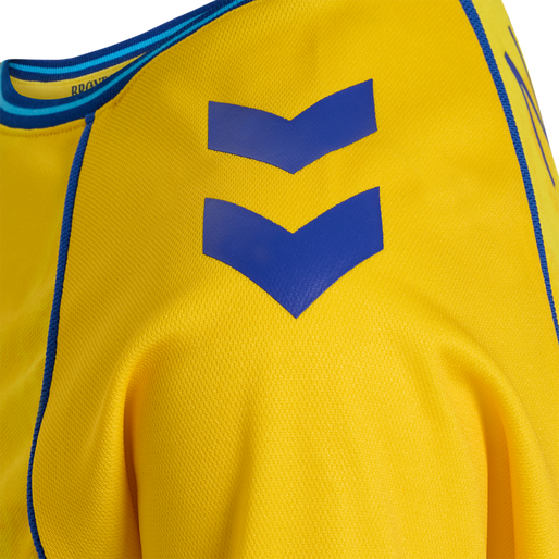 BIF 24/25 HOME JERSEY S/S KIDS, CYBER YELLOW, packshot