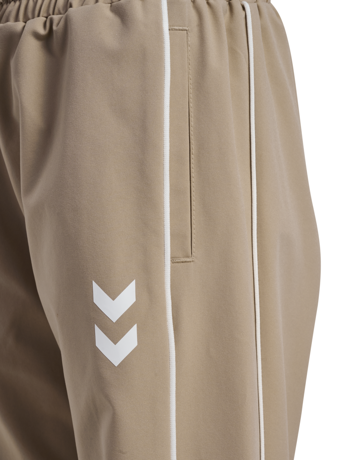 hmlJR STREET TRACKSUIT PANTS, SILVER MINK, packshot