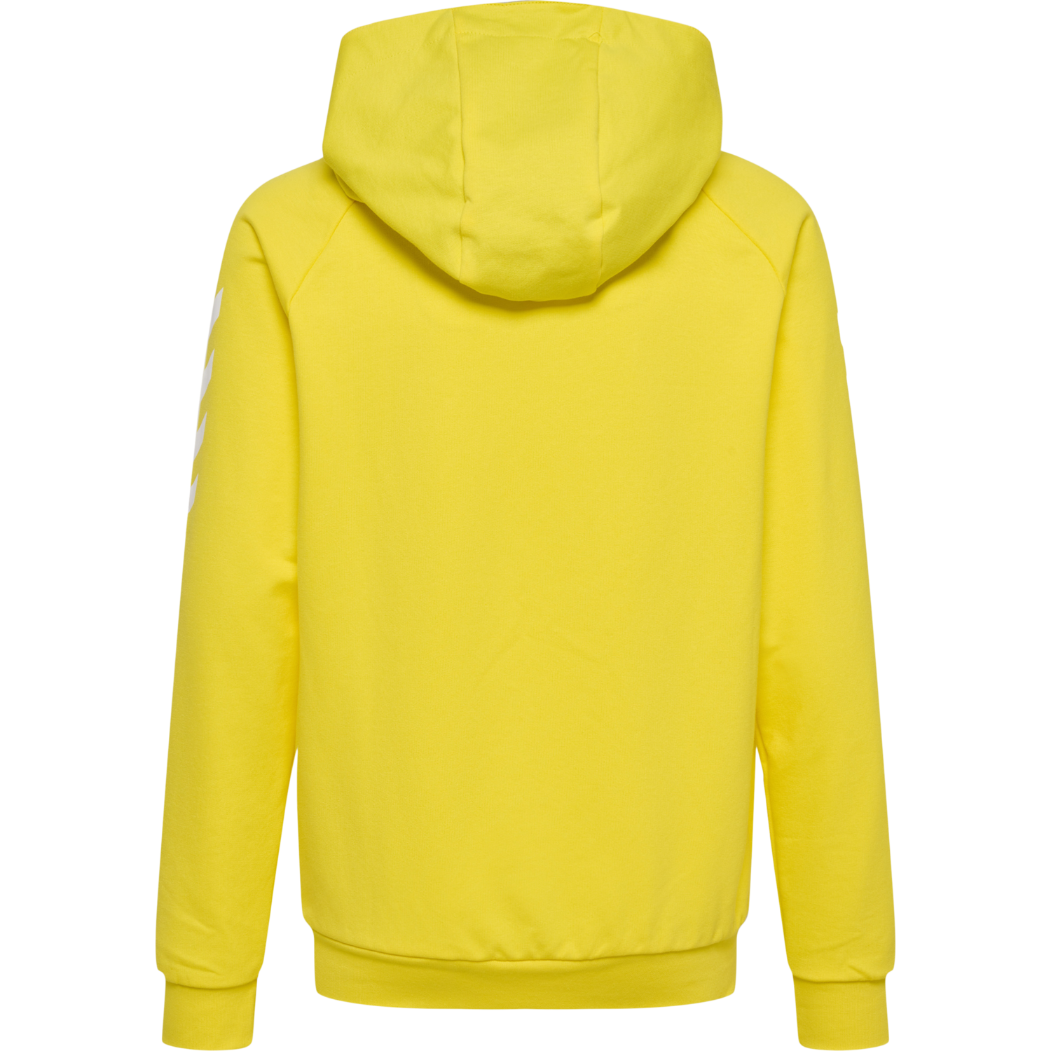 HUMMEL GO KIDS COTTON HOODIE, BLAZING YELLOW, packshot