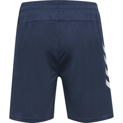 hmlTE TOPAZ 2-PACK SHORTS, BLACK/INSIGINA BLUE, packshot