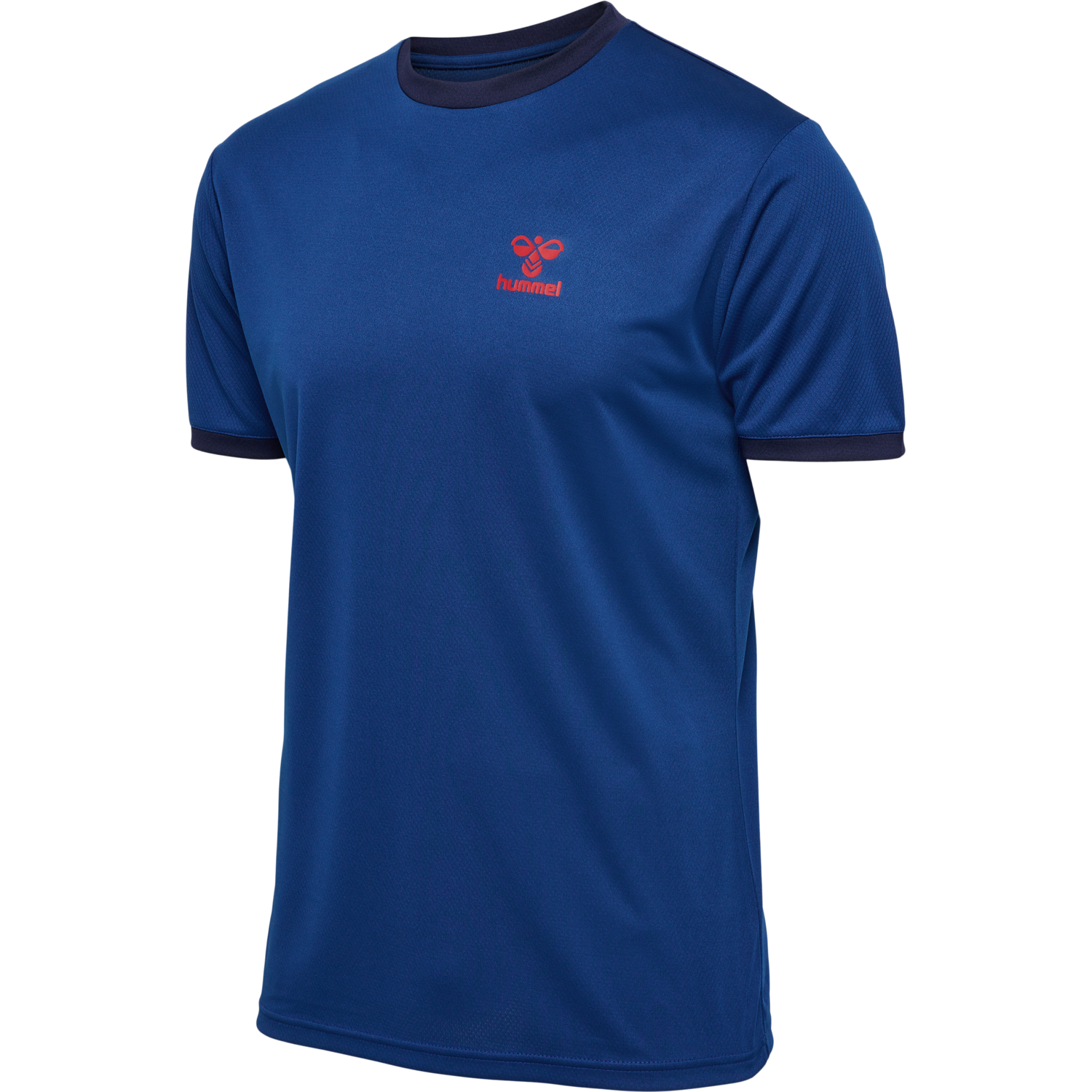 hmlQ4 POLY JERSEY S/S, LIMOGES, packshot