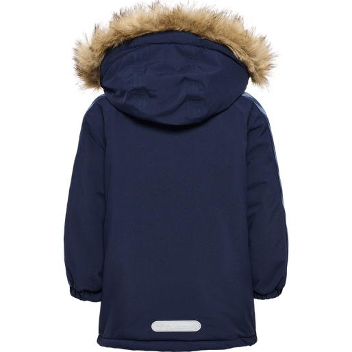 hmlCANYON TEX JACKET, BLACK IRIS, packshot