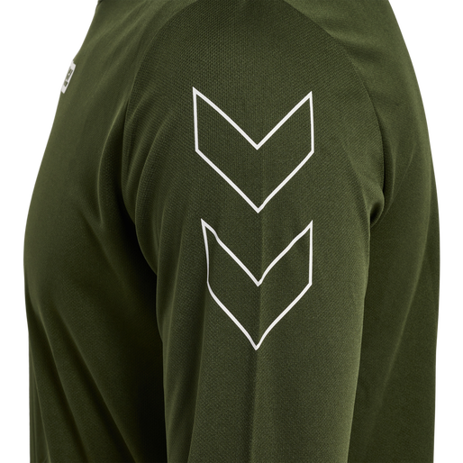 hmlTE TIHALT T-SHIRT L/S, FOREST NIGHT hmlTE TIHALT T-SHIRT L/S, FOREST NIGHT, packshot