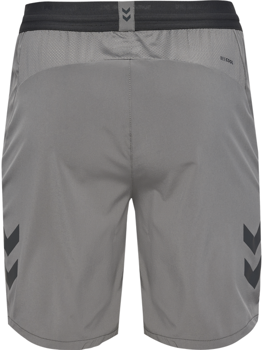 hmlPRO TRAINING SHORTS, STEEL GRAY, packshot
