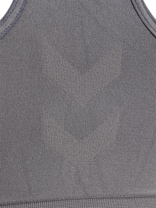 hmlTIF SEAMLESS SPORTS TOP, QUIET SHADE, packshot
