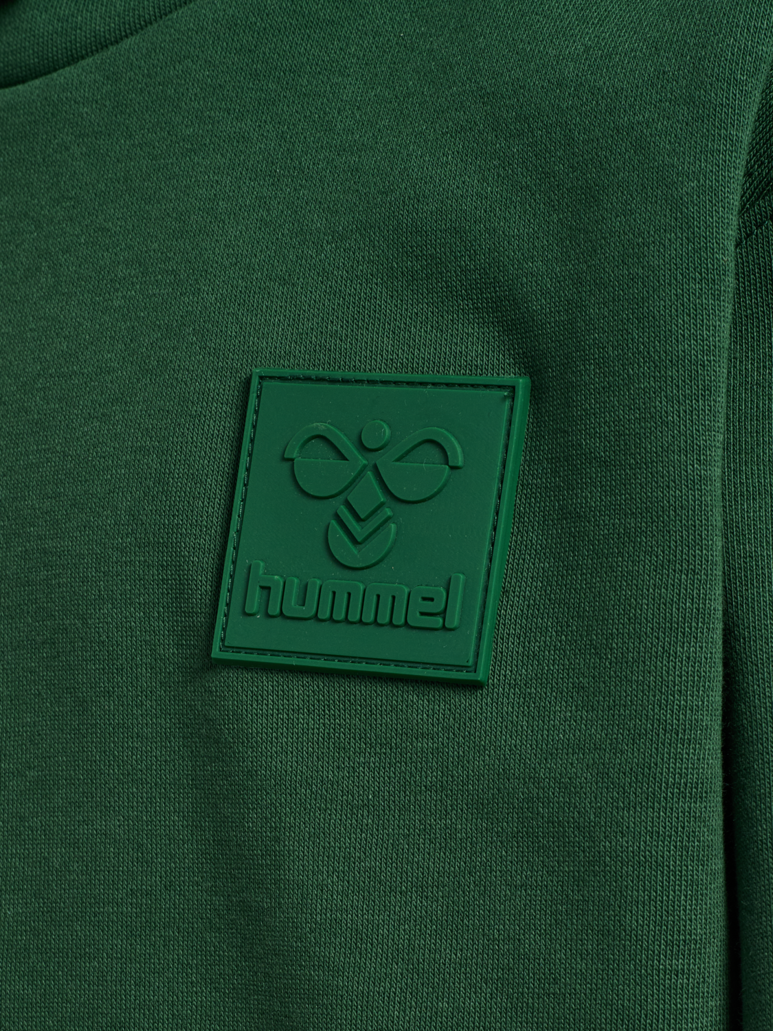 hmlCLEAN HOODIE, DARK GREEN, packshot