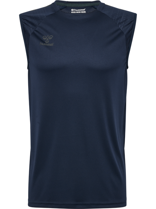 hmlPRO TRAINING JERSEY S/L, MARINE, packshot