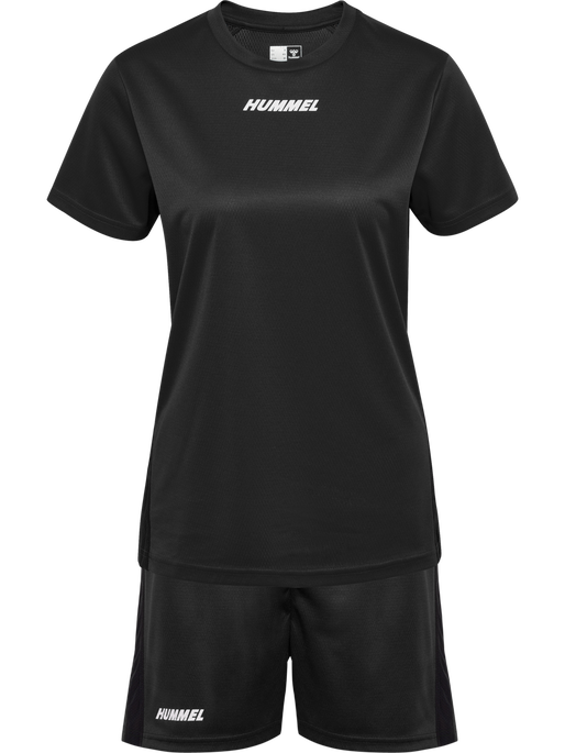 hmlMULTI PL SET WOMAN, BLACK/BLACK, packshot