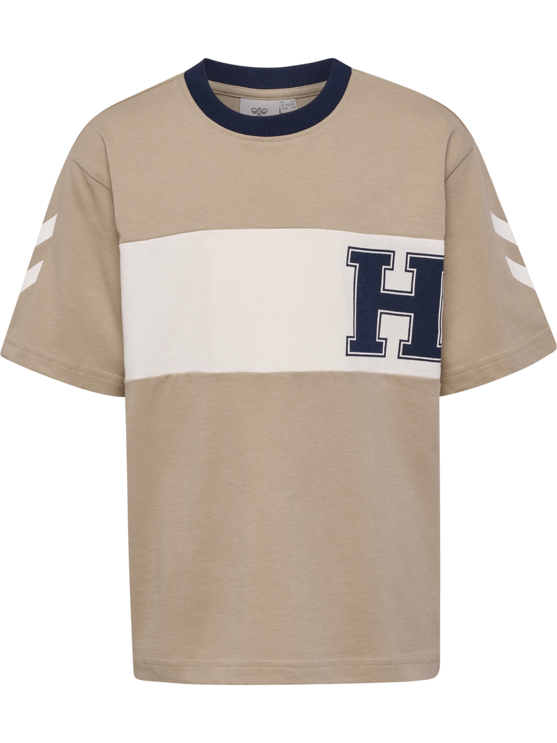 hmlROBIN LOOSE T-SHIRT S/S, COBBLESTONE, packshot