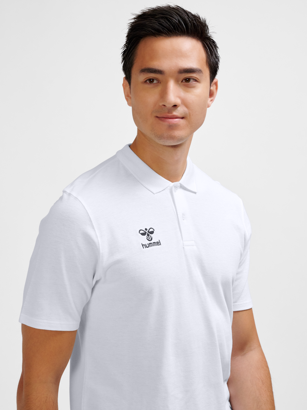 T shirt polo white on sale