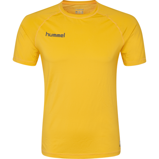 HML FIRST PERFORMANCE JERSEY S/S, SPORTS YELLOW, packshot