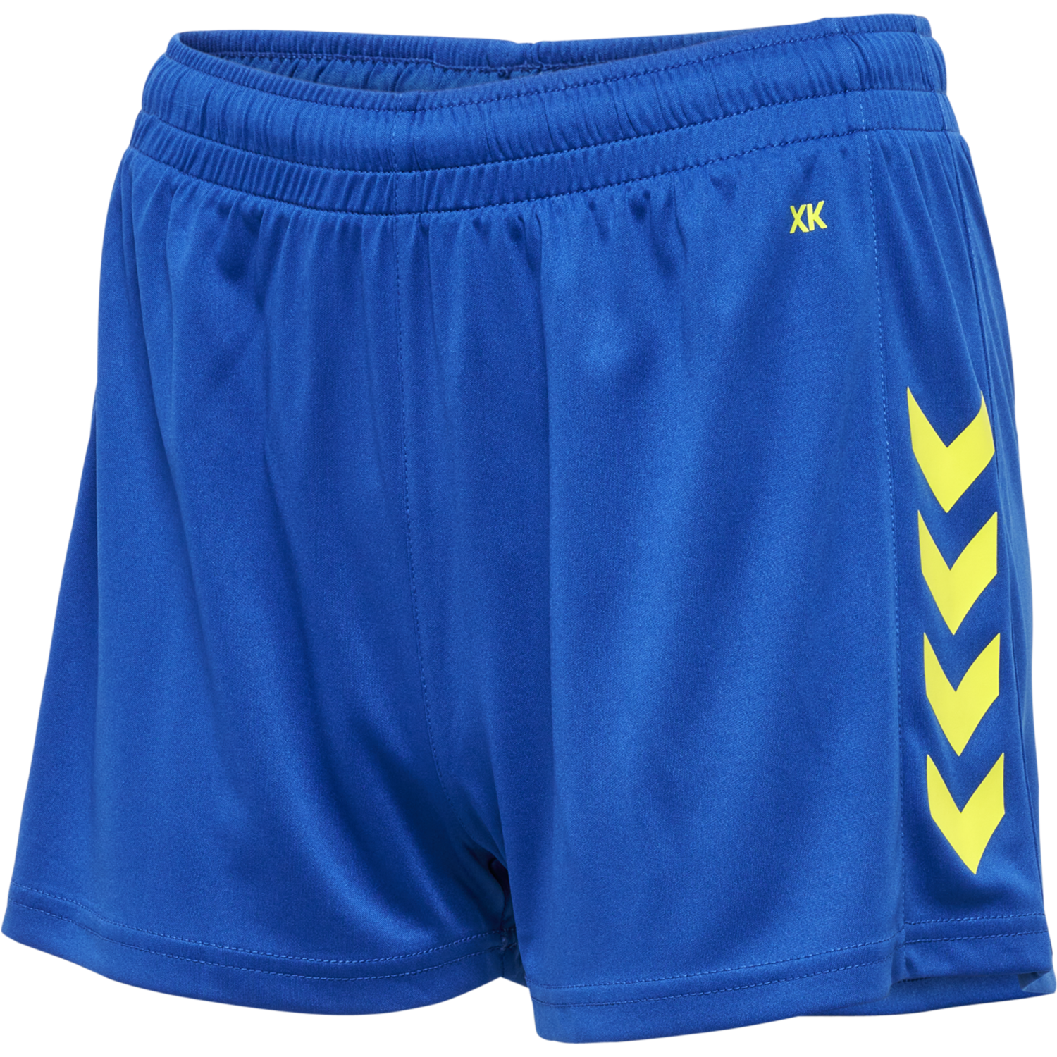 hmlCORE XK POLY SHORTS WOMAN, TRUE BLUE/BLAZING YELLOW, packshot
