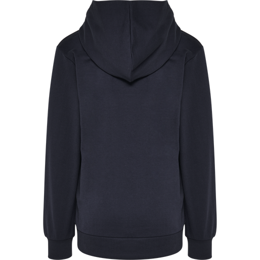 hmlCUATRO HOODIE, BLACK IRIS, packshot