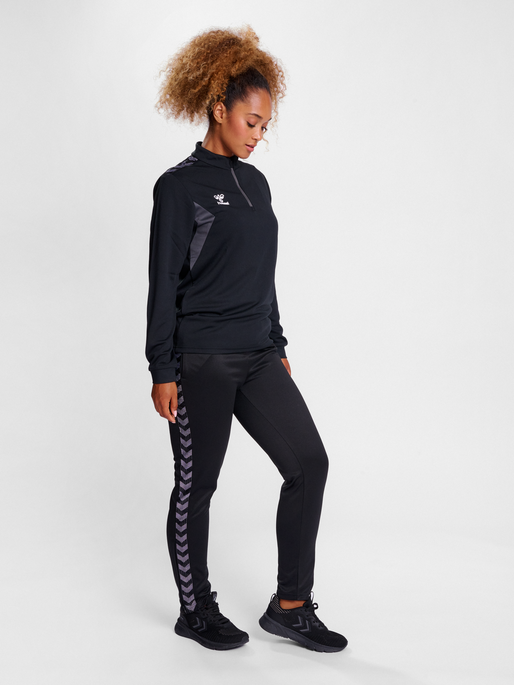 hmlAUTHENTIC PL JERSEY S/S, BLACK, model