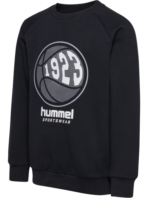 hmlLOKSI SWEATSHIRT, BLACK, packshot
