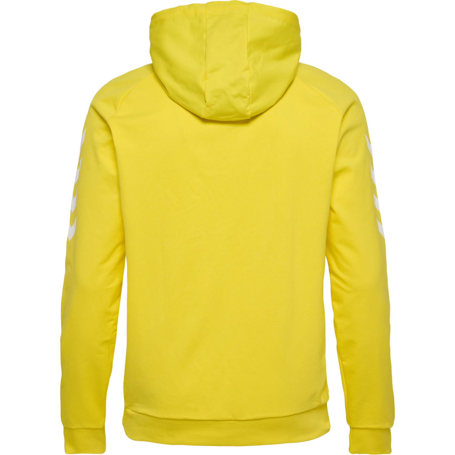 HUMMEL GO COTTON HOODIE, BLAZING YELLOW, packshot