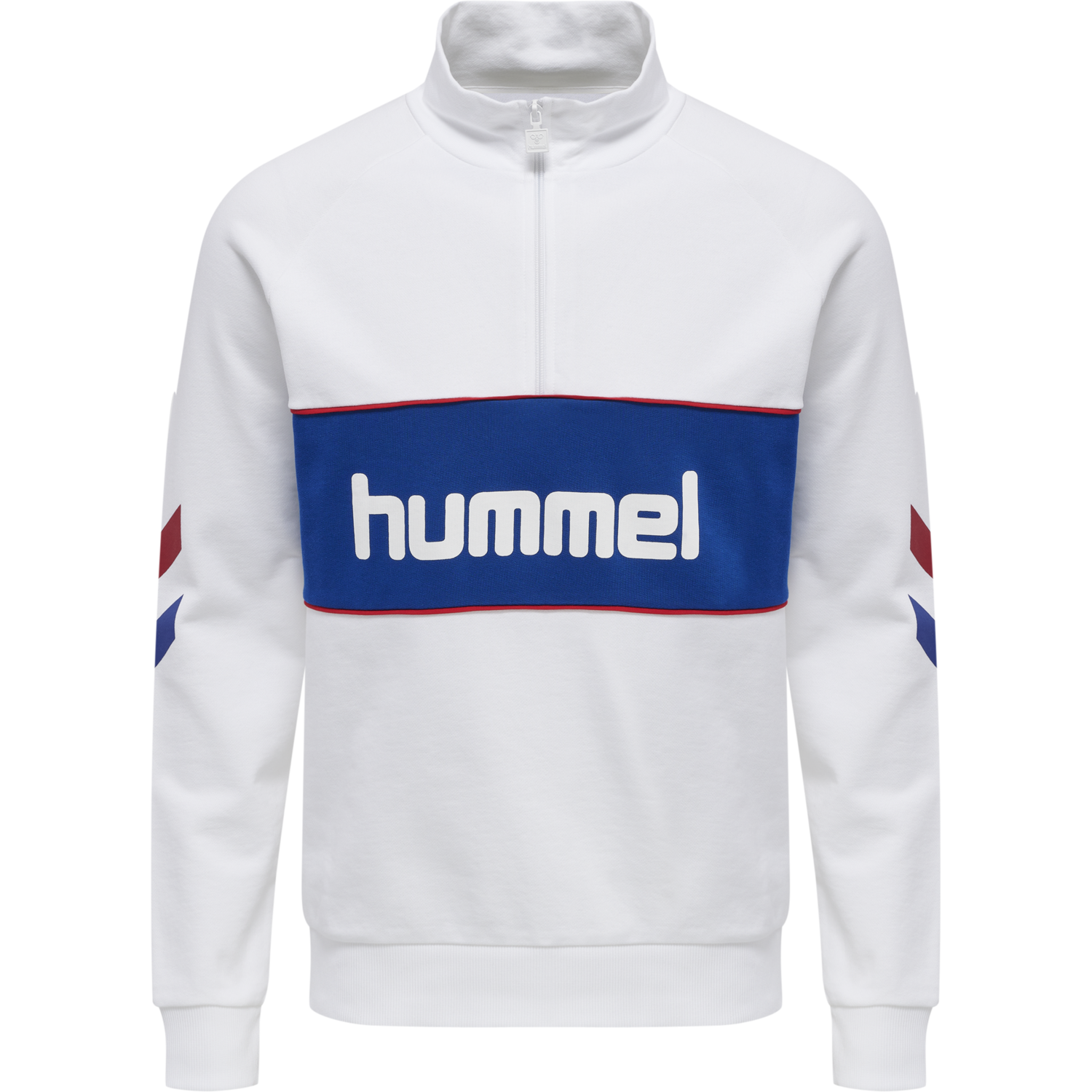 hmlIC DURBAN HALF ZIP SWEATSHIRT, 9001, packshot