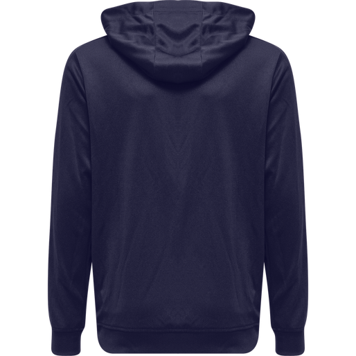 hmlPROMO POLY HOODIE, MARINE, packshot