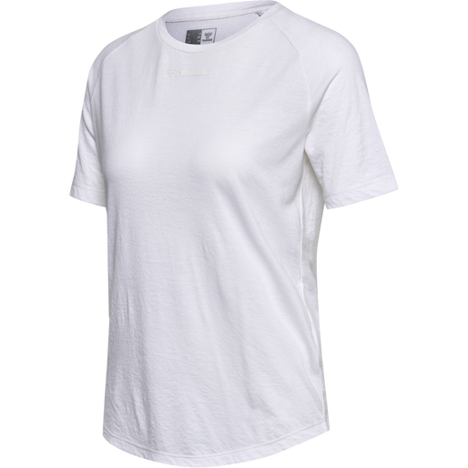 hmlMT VANJA T-SHIRT, WHITE, packshot