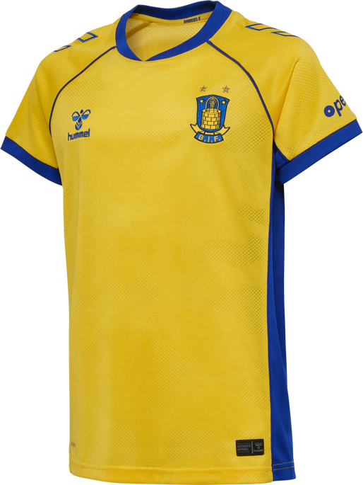 BIF 25/26 HOME JERSEY S/S KIDS, LEMON, packshot