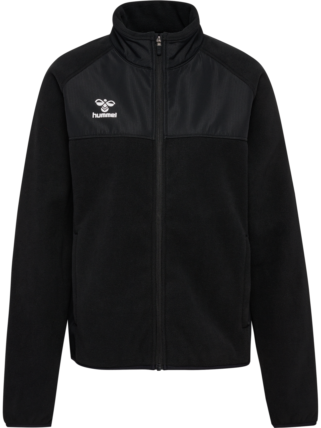 hmlGO FLEECE JACKET WOMAN, BLACK, packshot