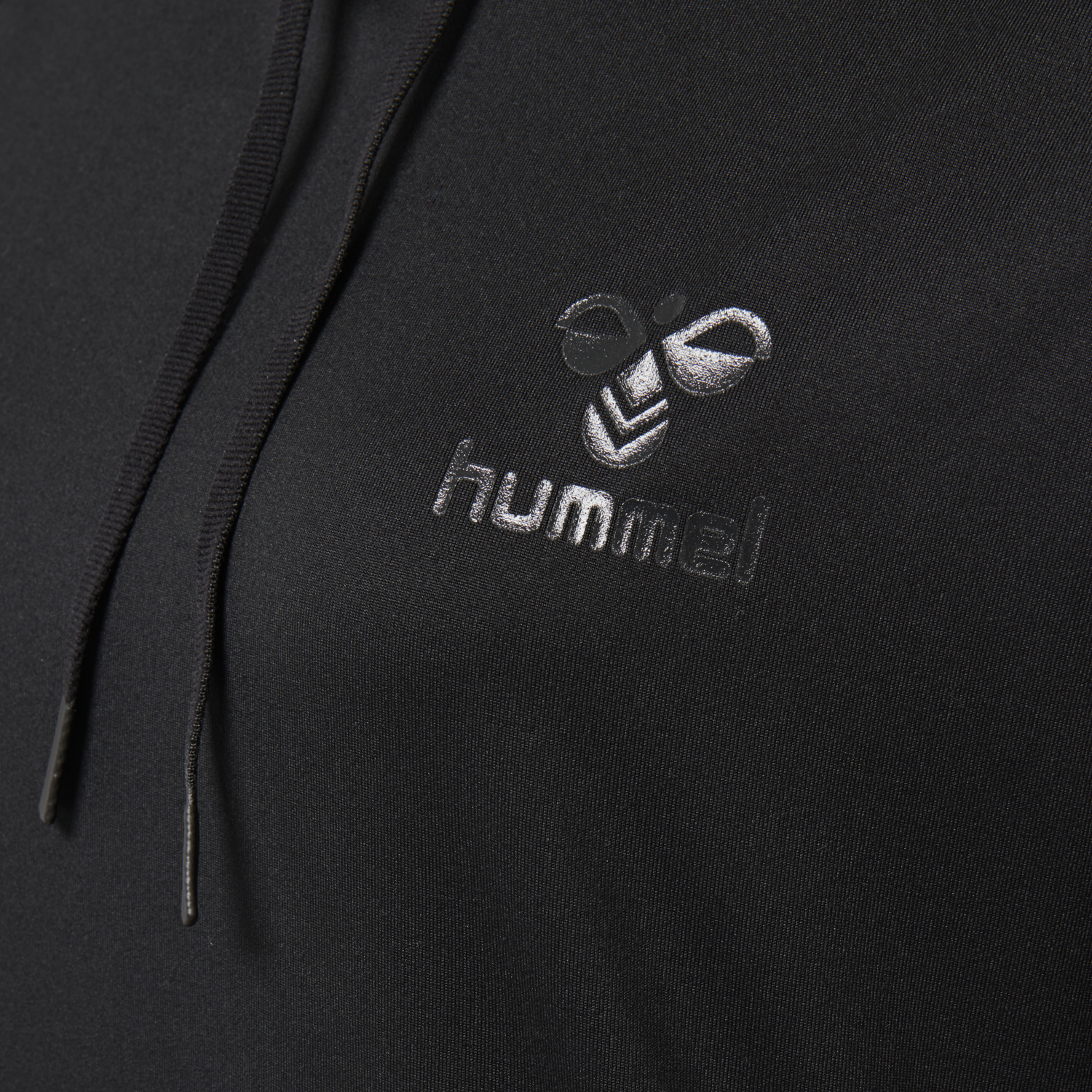 hmlSELBY HOODIE, BLACK, packshot