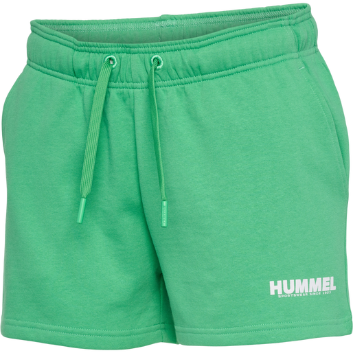 hmlLEGACY WOMAN SHORTS, GREEN SPRUCE, packshot