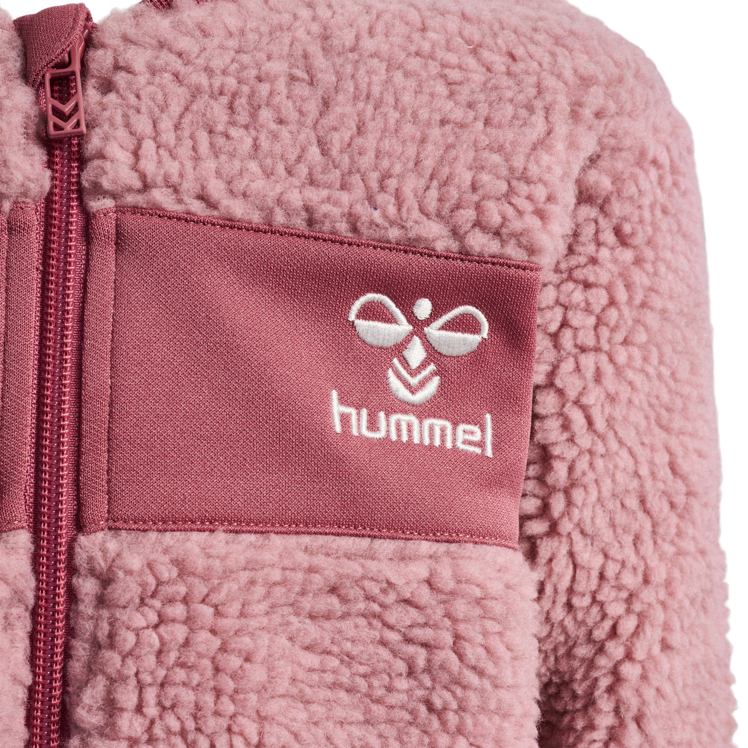 hmlEVANO ZIP JACKET, WOODROSE, packshot