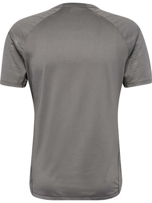 hmlPRO TRAINING JERSEY S/S, STEEL GRAY hmlPRO TRAINING JERSEY S/S, STEEL GRAY, packshot