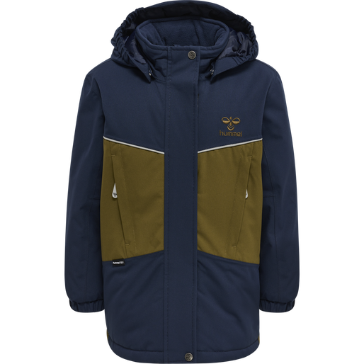 hmlCONRAD TEX JACKET, BLACK IRIS, packshot