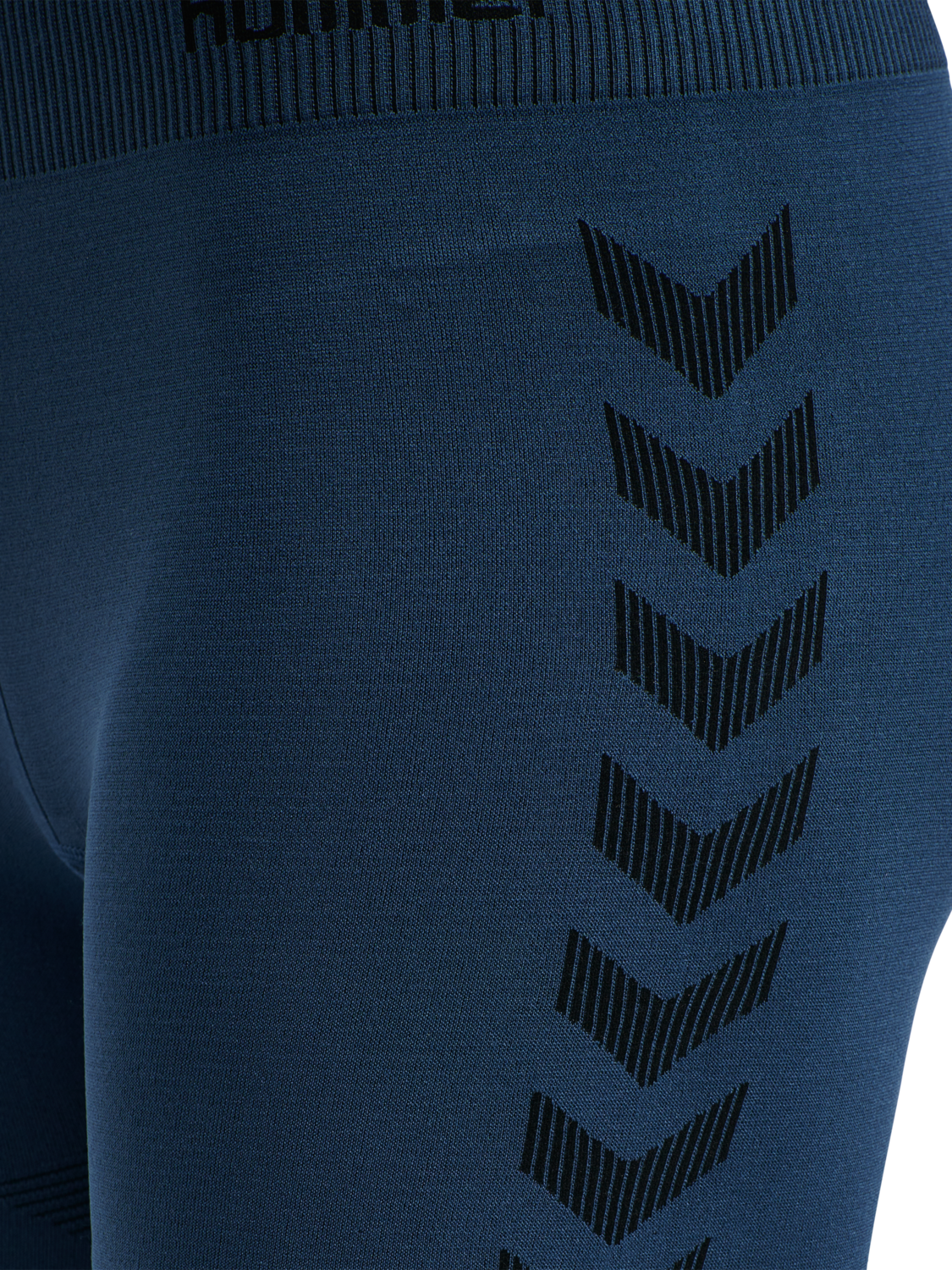 HUMMEL FIRST SEAMLESS TR SHT TIGH W, DARK DENIM, packshot
