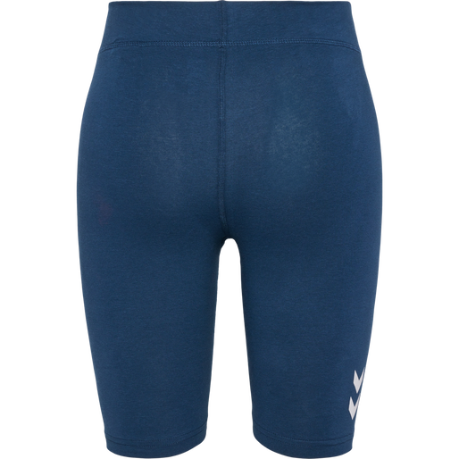 hmlTE MAJA 2-PACK MW C TIGHT SHORTS, BLACK/INSIGINA BLUE hmlTE MAJA 2-PACK MW C TIGHT SHORTS, BLACK/INSIGINA BLUE, packshot