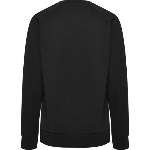 HMLGO COTTON LOGO SWEATSHIRT WOMAN, BLACK, packshot