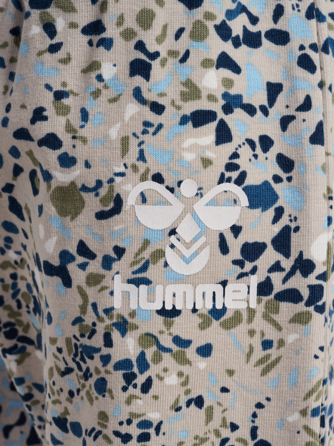 hmlPERSON AOP PANTS, SILVER LINING, packshot