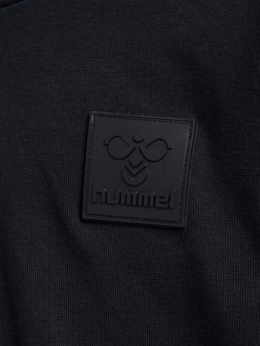 hmlCLEAN HOODIE, BLACK hmlCLEAN HOODIE, BLACK, packshot