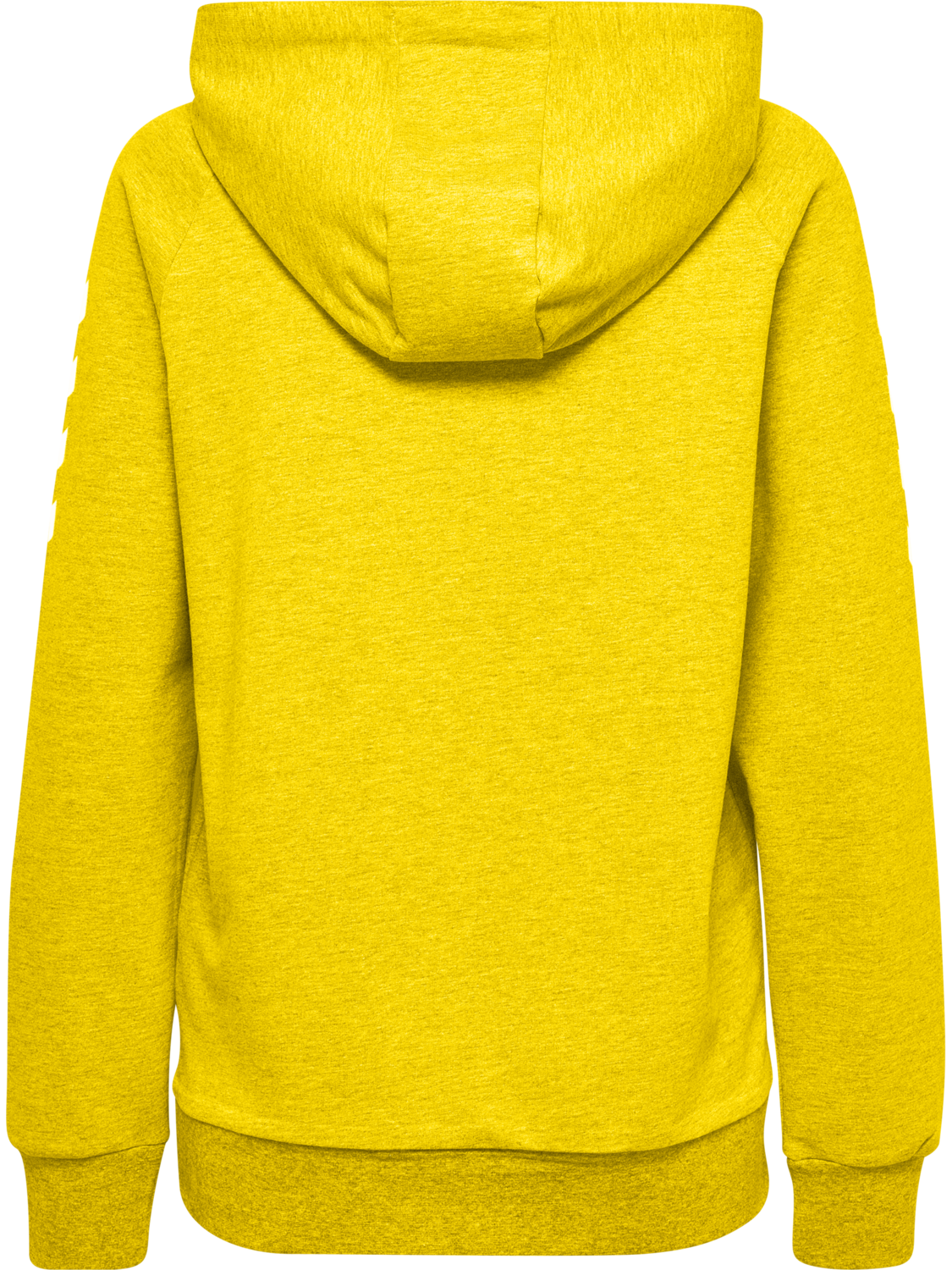 HUMMEL GO COTTON HOODIE WOMAN, SPORTS YELLOW, packshot