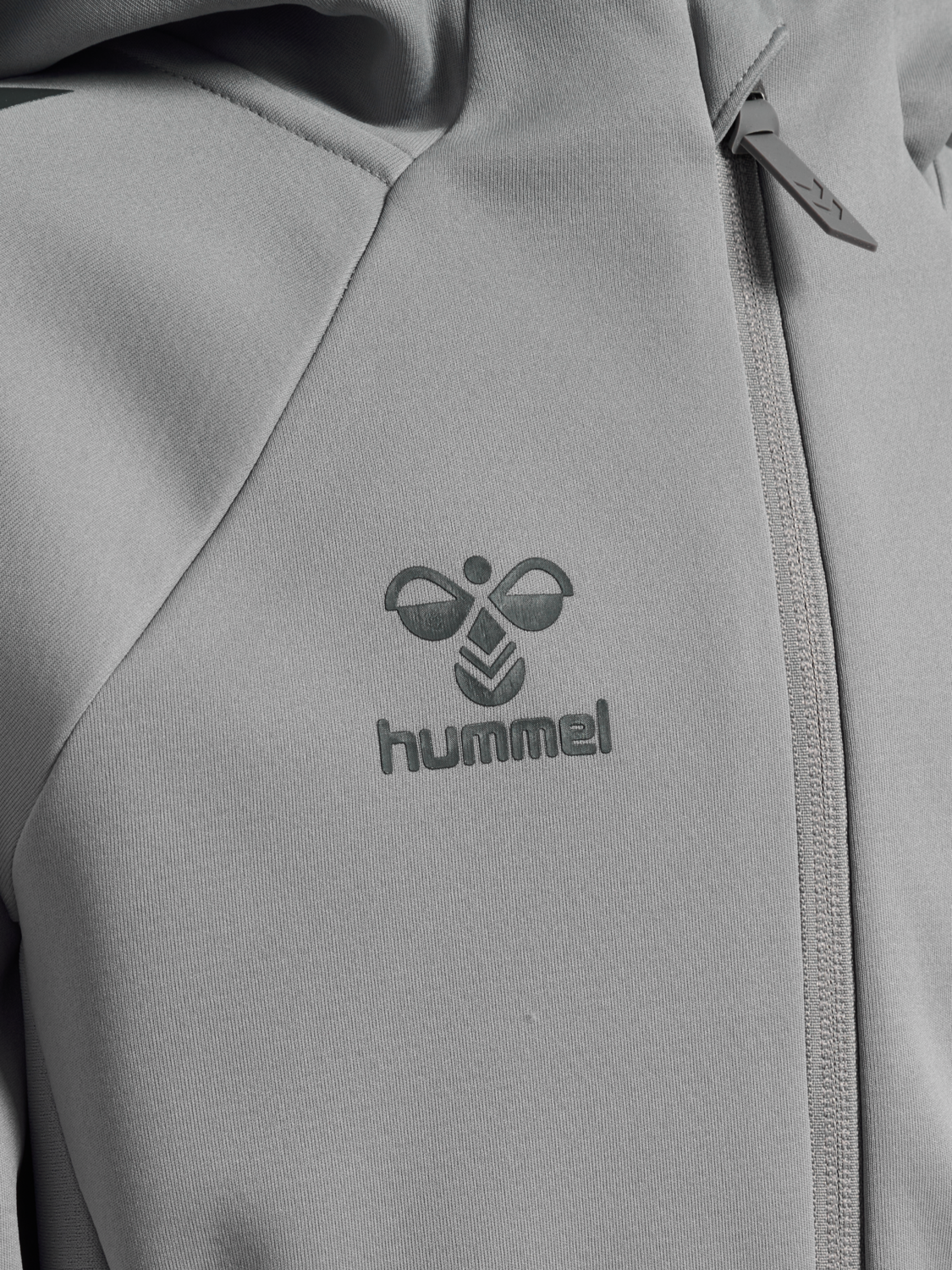 hmlCIMA 2.0 ZIP HOODIE KIDS, ALLOY, packshot