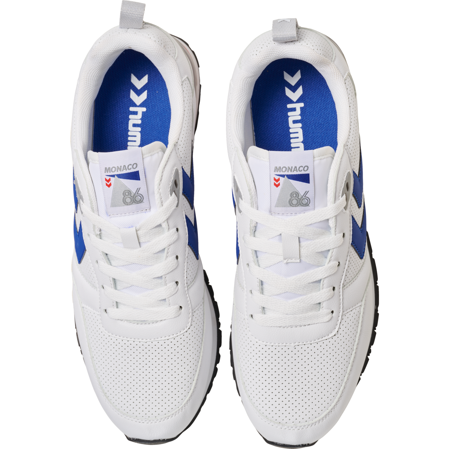 MONACO 86 PERFORATED, WHITE/BLUE/RED, packshot