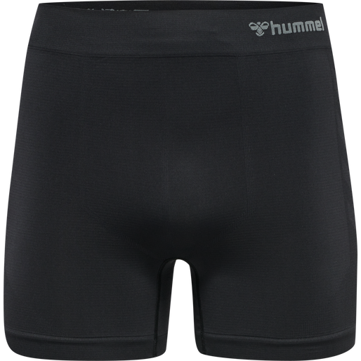 hmlJACK SEAMLESS BOXERS 2-PACK, BLACK/BLACK hmlJACK SEAMLESS BOXERS 2-PACK, BLACK/BLACK, packshot
