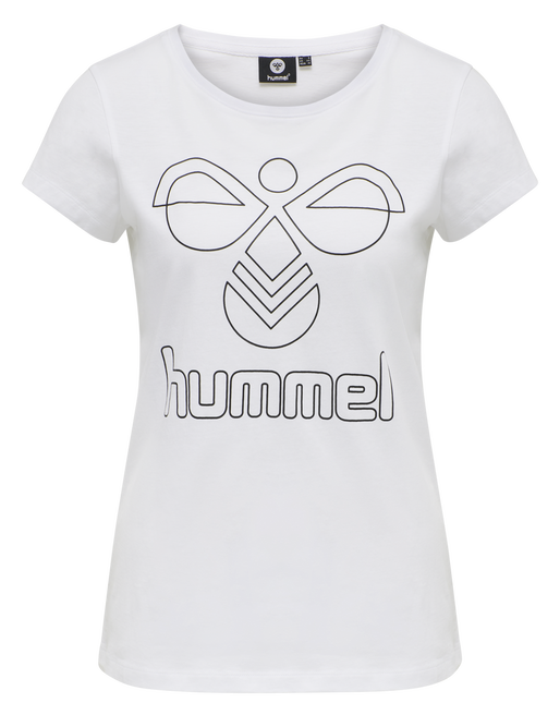 hmlSENGA T-SHIRT S/S, WHITE, packshot