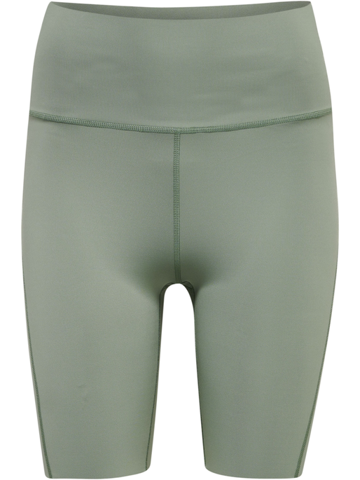 hmlMT GRACE HW TIGHT SHORTS, LILY PAD hmlMT GRACE HW TIGHT SHORTS, LILY PAD, packshot