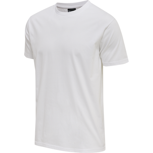 hmlRED BASIC T-SHIRT S/S, WHITE, packshot