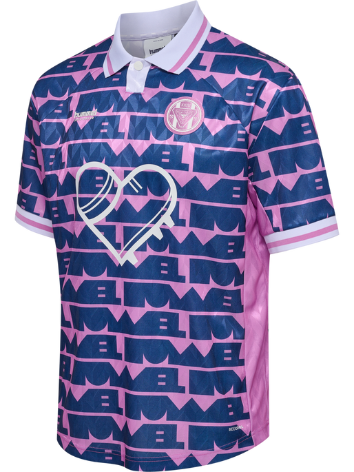 hmlLOOSE SOCCER JERSEY LOVE, VIOLET hmlLOOSE SOCCER JERSEY LOVE, VIOLET, packshot