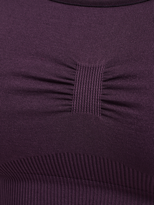 hmlMT SHAPING SEAMLESS SPORTS TOP, PLUM PERFECT, packshot