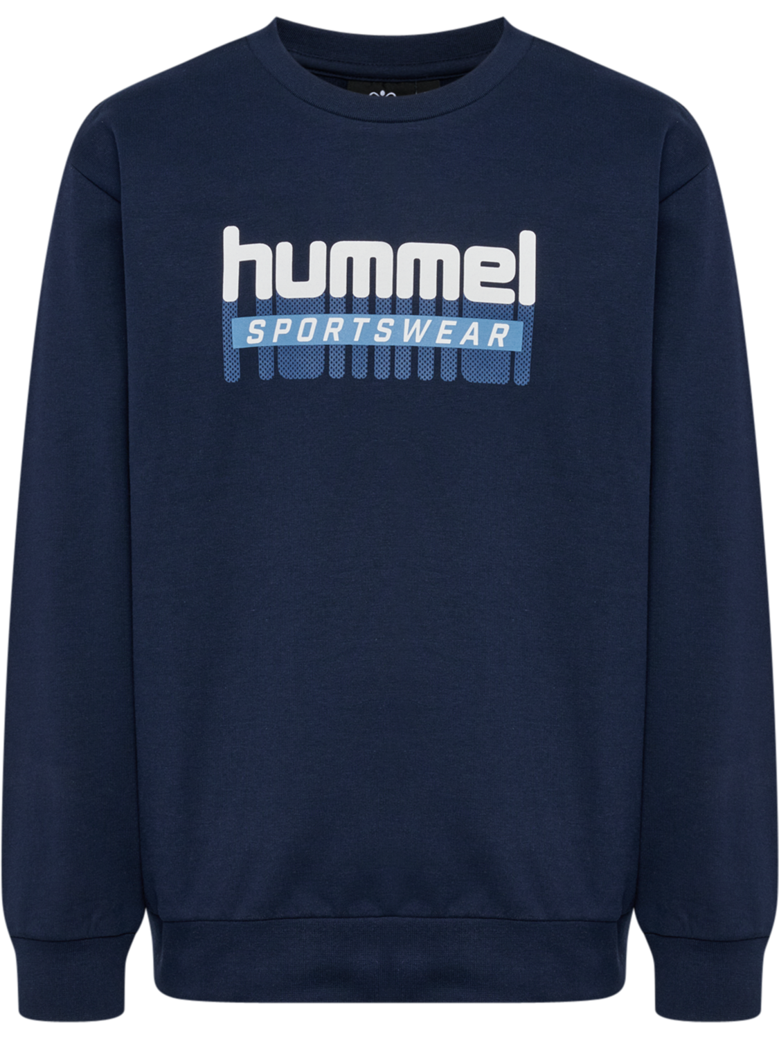 hmlTUKAS SWEATSHIRT, BLACK IRIS, packshot